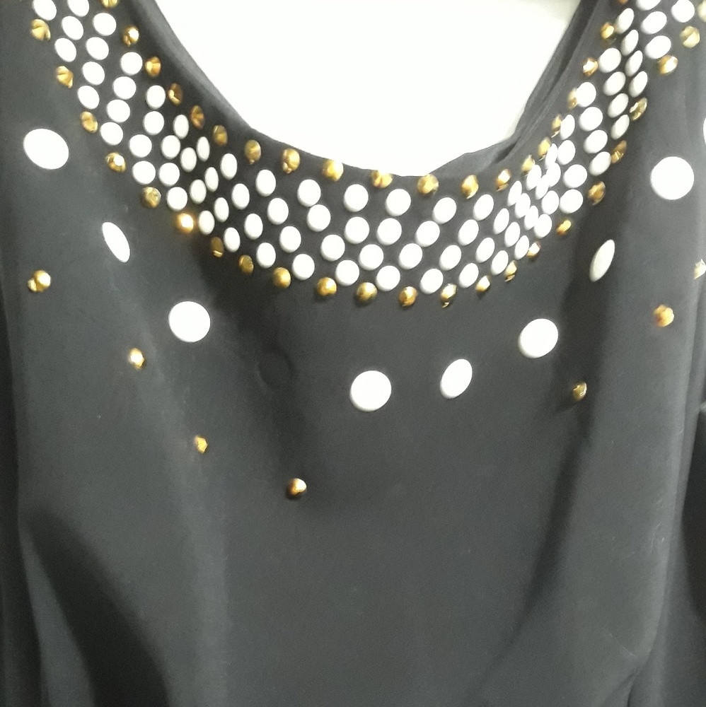 MOSCHINO BLACK beaded dress - Picture 5 of 8